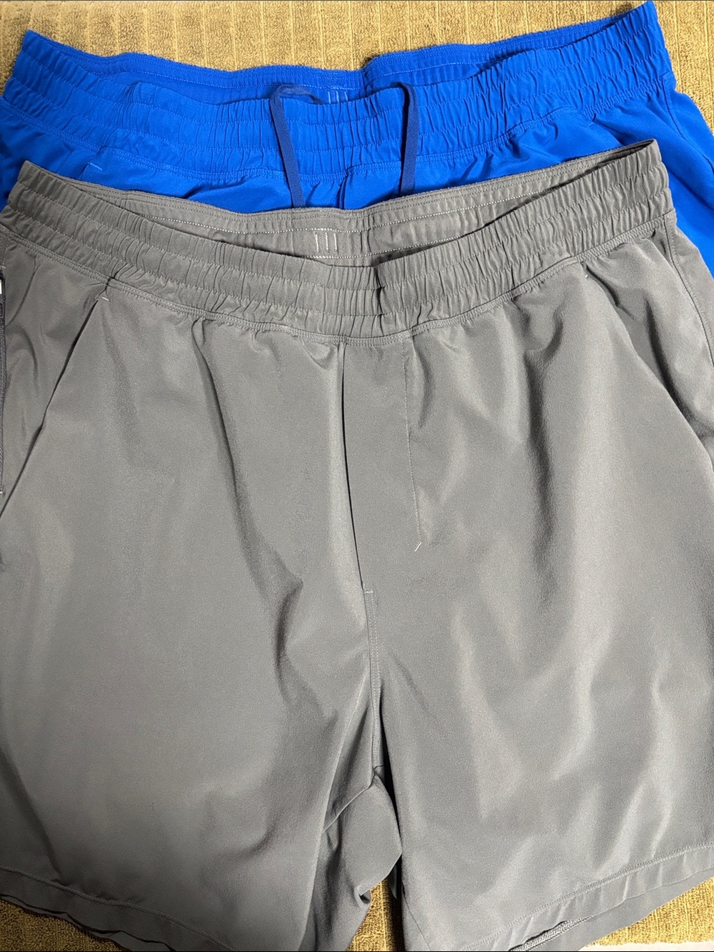 2 pairs of Lululemon XL pacebreakers unlined